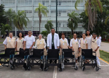 Supera IMSS Quintana Roo meta de colecta de sillas de ruedas