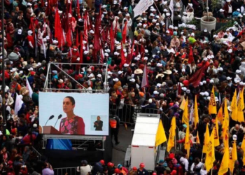 Robos durante evento de Sheinbaum deja 14 detenidos