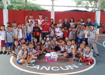 Fomentan bomberos de Cancún cultura de prevención y seguridad