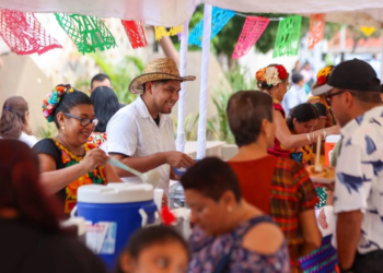 Cancunenses disfrutaron de una exitosa  Feria del Tamal en Parque de Las Palapas