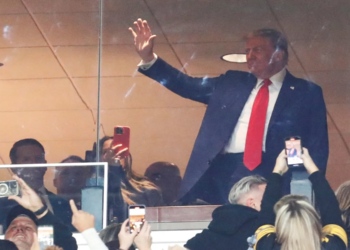 Donald Trump hace historia en el Super Bowl