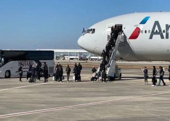 Eagles llegan a Nueva Orleans para el Super Bowl