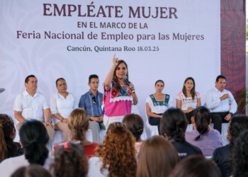 Mara Lezama inaugura “Empléate Mujer” en Cancún