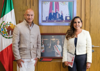 SICT y Mara Lezama revisan proyectos para mejorar infraestructura vial en Quintana Roo
