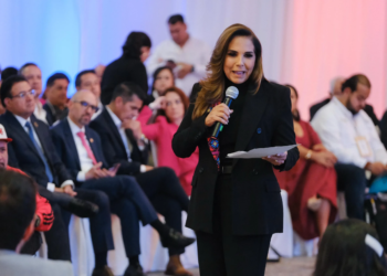 Mara Lezama presenta Maya Ka’an en el Tianguis Turístico 2025