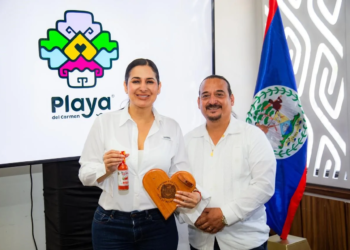 Playa del Carmen fortalece lazos internacionales con visita de alcalde beliceño