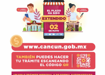 Última semana para trámite de refrendo de licencias en Cancún
