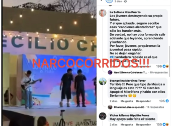 Queman a IMJUVE en Facebook por promover narcocorridos