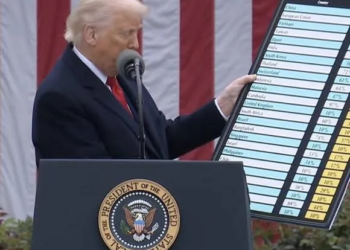 Trump anuncia nuevos aranceles globales, pero excluye a México y Canadá