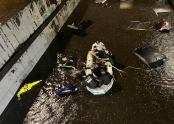 Tormenta paraliza CDMX: Inundaciones y derrumbe en La Roma