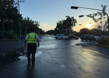 Conduce seguro: Tránsito Cancún lanza recomendaciones por lluvias