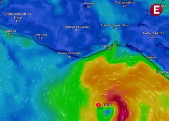Huracán Erick se fortalece a grado 2 en el mar, rumbo a costas del sur en México