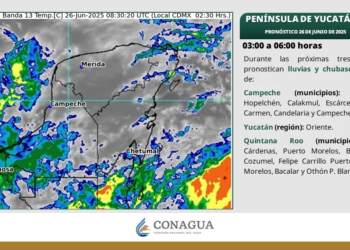 Tormentas eléctricas, rachas de viento y calor extremo sacuden al estado de QRoo