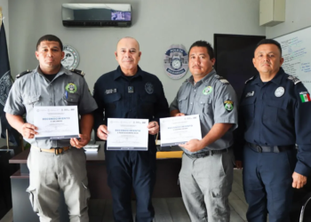 Playa del Carmen fortalece lazos con Belice a través de profesionalización policial internacional
