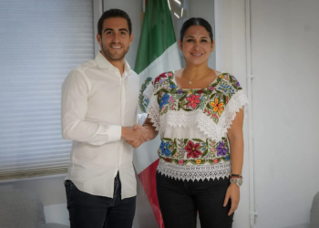 Estefania Mercado y Gino Segura reafirman transformación de Quintana Roo