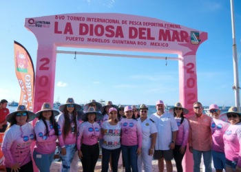 Gobernadora inaugura octava edición del Torneo Internacional de Pesca Femenil “La Diosa del Mar”