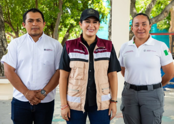 Playa del Carmen Estefanía Mercado acelera rescate urbano: 84 parques rehabilitados en solo tres semanas