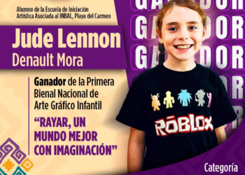 Talento infantil de Playa del Carmen destaca en concursos nacionales de arte