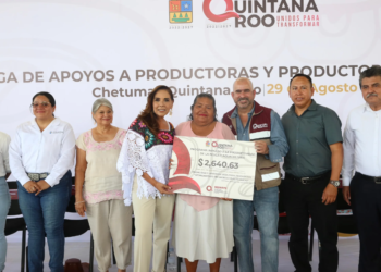 Entregan  más de 157 millones de pesos al sur de Quintana Roo