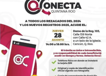 Conecta Quintana Roo: entrega de tarjetas SIM en Cancún para rezagados 2024 y nuevos beneficiarios 2025