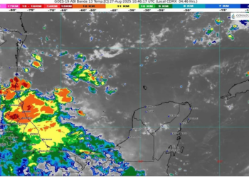 Pronostican lluvias, chubascos y fuertes vientos en municipios del sur de Quintana Roo