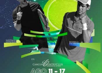Rodrigo Pacheco, figura del tenis mexicano, jugará el Europcar Cancún Country Open