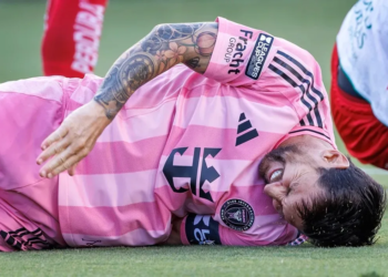 Messi tras su lesión del sábado: Evolución y pronóstico médico