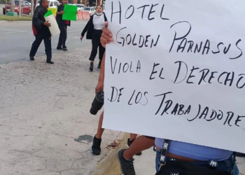 Huelga al hotel Parnassus en Cancún por violaciones laborales