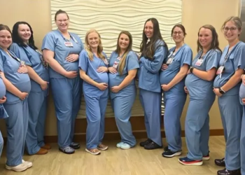 Coincidencia única: 14 enfermeras embarazadas al mismo tiempo en hospital de EE.UU.