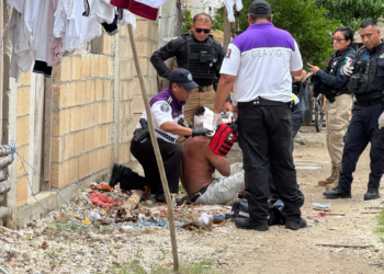 Por venganza sujeto agrede a su expareja y familiares en la supermanzana 227; lograron detenerlo