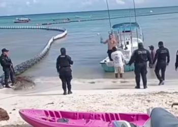 Suspenden policías en Playa del Carmen relacionados con el fallecimiento de un pescador