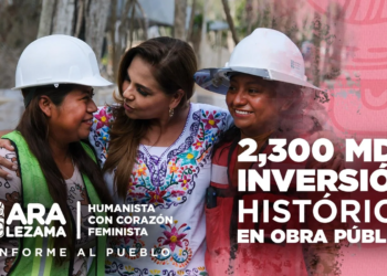 Transforma Mara Lezama la infraestructura pública con sentido social en beneficio de Quintana Roo