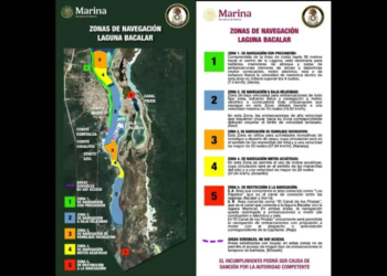 Bacalar tendrá cinco zonas de navegación y áreas de exclusión total para proteger la laguna