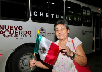 Ajustan horarios y recorridos de la Ruta Caribe por Fiestas Patrias en Chetumal