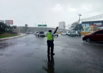 Célula convectiva provoca lluvias intensas en Cancún