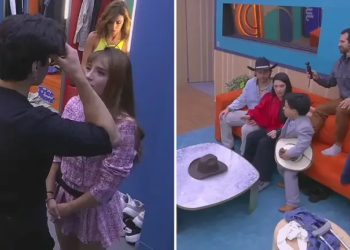 Primer beso en La Casa de los Famosos México 2025: Shiky y Guana