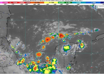 Prevén lluvias fuertes, tormentas eléctricas y ambiente sofocante en Cancún