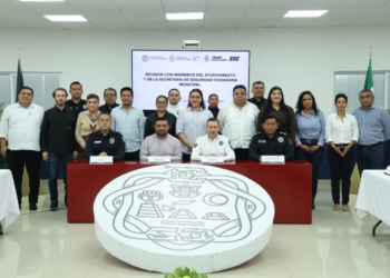Estefania Mercado impulsa la seguridad y la paz en Playa del Carmen