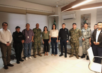 Estefanía Mercado refuerza coordinación con la Mesa Regional de Seguridad