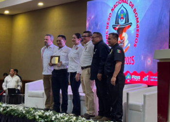 Mega Congreso Nacional de bomberos 2025 inicia en Playa del Carmen