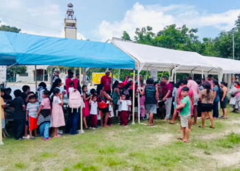 Estefanía Mercado acerca bienestar y servicios gratuitos a comunidades indígenas