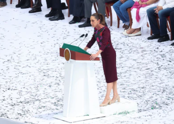 Sheinbaum destaca avances en seguridad en su primer año de gobierno