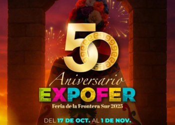 Mara Lezama inaugura la Expofer 2025 en su 50 aniversario en el renovado Parque Quintana Roo