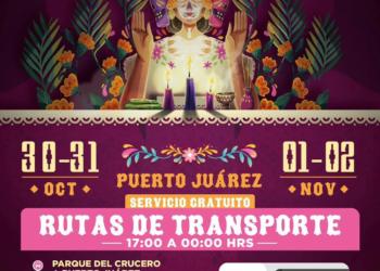 Cancún celebra el Día de Muertos 2025 en el Panteón Los Olivos con transporte gratuito
