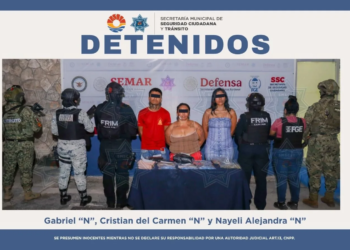 Con Blindaje Cancún capturan a mujer considerada objetivo prioritario
