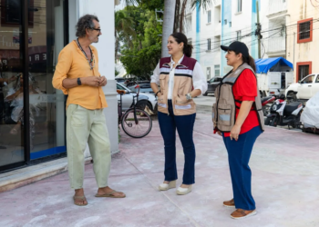 Estefanía Mercado impulsa renovación vial en el corazón de Playa del Carmen