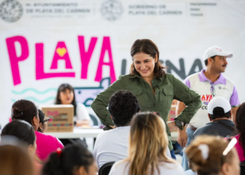 “Playa Llena, Corazón Contento”, un programa con rostro humano que impulsa el bienestar en Playa del Carmen