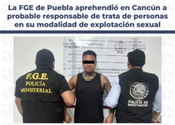 Detienen en Cancún a Omar “N.” por presunta trata de persona de su esposa