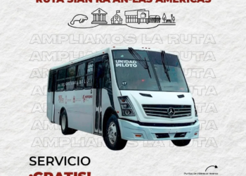 Chetumal amplía la Ruta Sian Ka’an y ofrece viajes gratuitos del 3 al 9 de noviembre