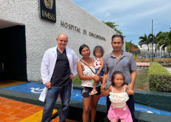 IMSS Quintana Roo salva el rostro y movilidad de una niña de 2 años tras graves quemaduras con agua hirviendo